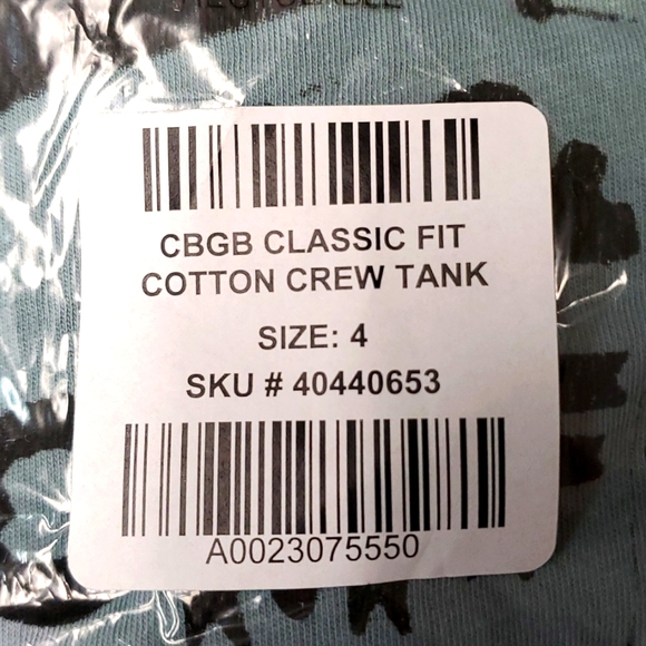 ❤️NWT VINTAGE TORRID BAND CONCERT TEE - CBGB GRAPHIC TANK - DISTRESSED PLUS SIZE - Picture 7 of 13